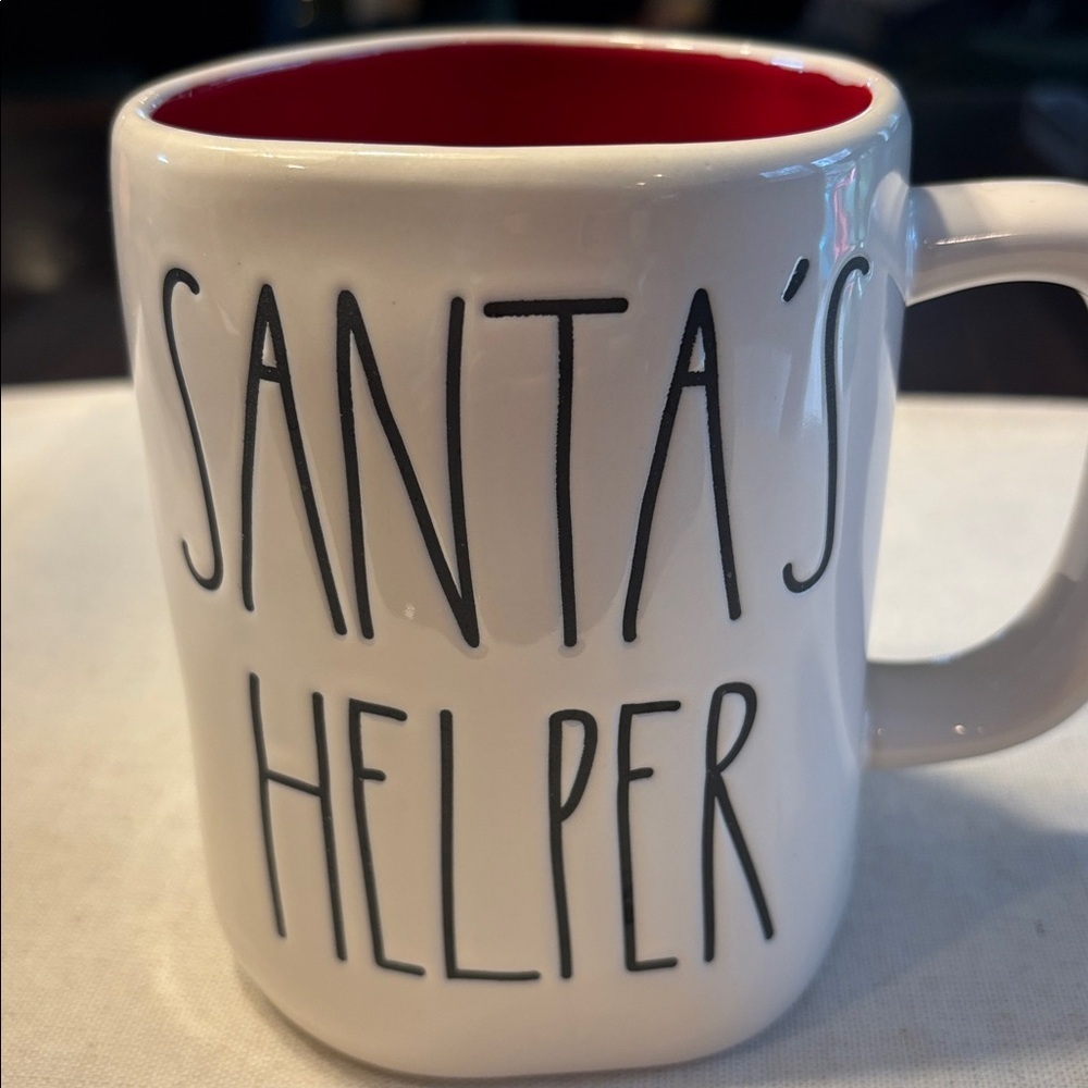 NWOT Rae Dunn Santa’s Helper Mug - Picture 2 of 5